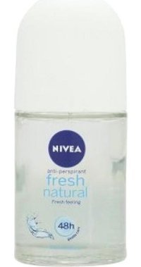 Nivea Fresh Natural Pudrasız Ter Önleyici Organik Antiperspirant Roll-On Kadın Deodorant 25 ml