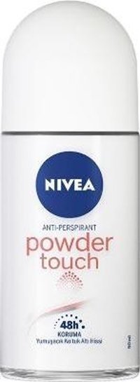 Nivea Powder Touch Pudrasız Ter Önleyici Antiperspirant Roll-On Kadın Deodorant 24x50 ml