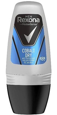 Rexona Motion Sense Cobalt Dry Pudrasız Ter Önleyici Antiperspirant Roll-On Erkek Deodorant 50 ml