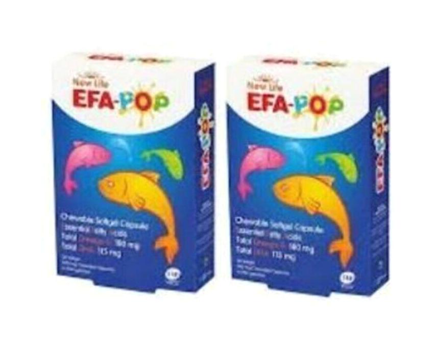 New Life Efa Pop Omega 3 Balık Yağı Kapsül 60 Adet