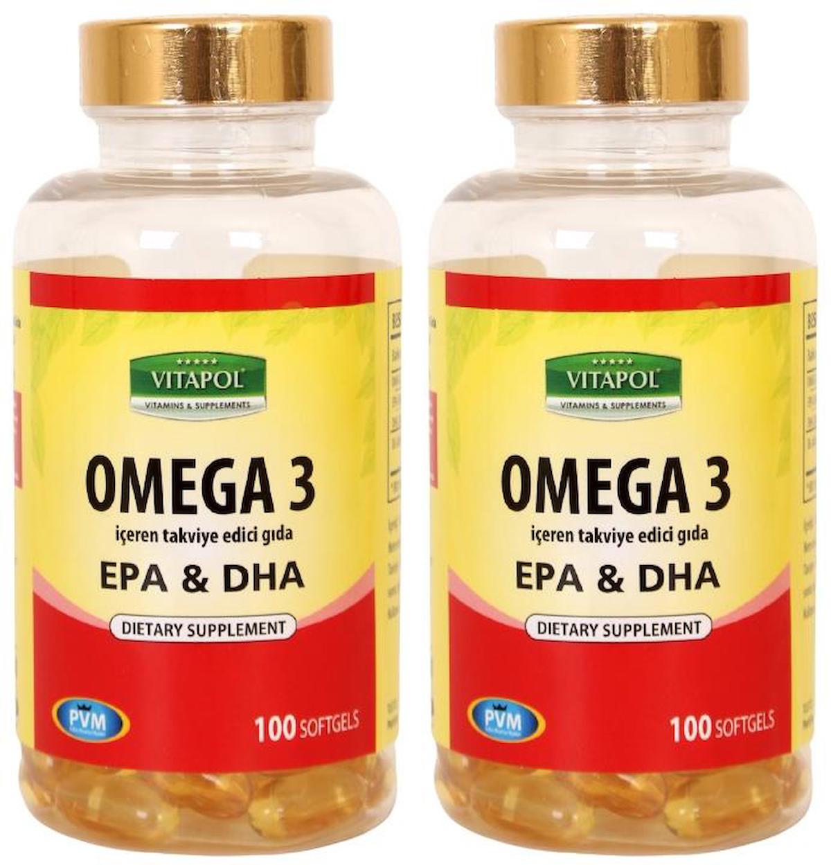 Vitapol Omega 3 Jel 1000 mg 200 Adet