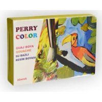 Perry Color Çok Renkli 6x22 ml Guaj Boya Seti