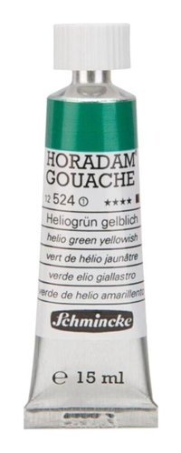 Schmincke Tüp Helio Green Yellowish 15 ml Guaj Boya