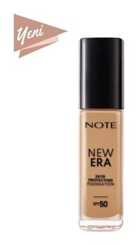 Note New Era Skin Protecting 180 Güneş Koruyuculu Vegan Likit Şişe Fondöten 30 ml