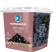 Marmarabirlik Sepet Serisi Tuzlu Salamura Siyah Zeytin Kutu 4.8 kg