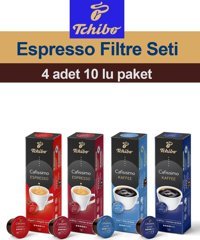 Tchibo 4x10'lu Espresso-Filtre Kapsül Kahve