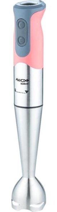 Awox Voltox 600 ml Plastik 4 Bıçaklı Mini El Blender Pembe