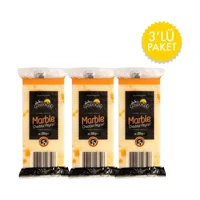 Gündoğdu Marble Cheddar İnek Peyniri 3x200 gr