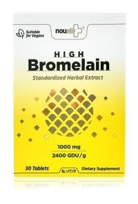 Nouplus Hing Bromelain Aromasız Yetişkin Vitamin 30 Adet Tablet