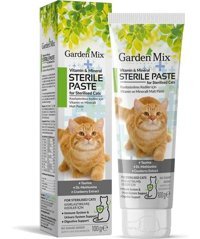 Garden Mix Steril Paste Multivitamin Bağışıklık Güçlendirici Yavru-Yetişkin Kedi Vitamini Macun 2x100 gr