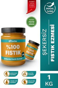 Bi Fındık Şekersiz Fıstık Ezmesi 1 kg