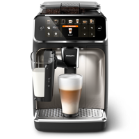 Philips EP5447/90 1500 W Krom Tezgah Üstü Kapsülsüz Öğütücülü Tam Otomatik Espresso Makinesi Siyah