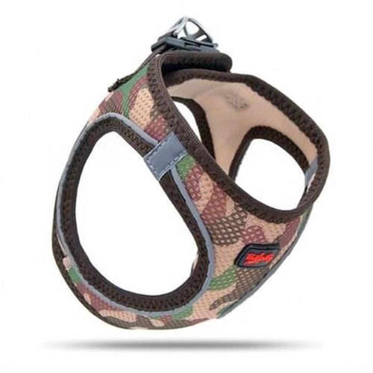 Tailpetz Air Mesh Harness Camo XS H Tipi Köpek Tasması Çok Renkli