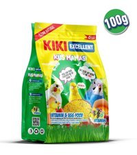 Kiki Excellent Natural Kabuklu Karışık Vitaminli Yavru Kuş Yemi 100 gr