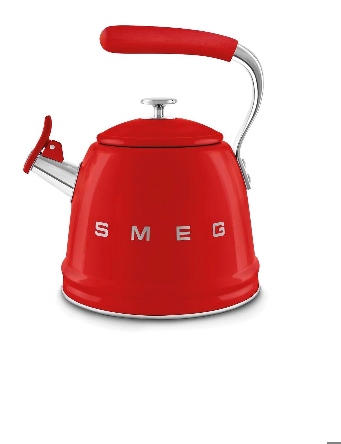 Smeg 50's Style CKLW2001RD Çelik 2.3 lt Düdüklü Kırmızı Kettle