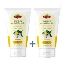 Otacı No:3 Doğal Krem Orta Bitki Özlü 2x150 ml Wax