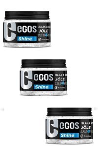 Egos Shine No:4 Islak Jel Sert Su Bazlı 3x400 ml Jöle