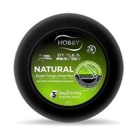 Hobby Style & Protect Natural Doğal - Mat Krem Ekstra Sert Bitkisel Keratin 100 ml Wax