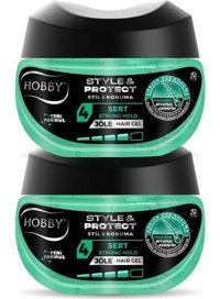 Hobby Style & Protect No:4 Islak Jel Sert Vegan 2x250 ml Jöle