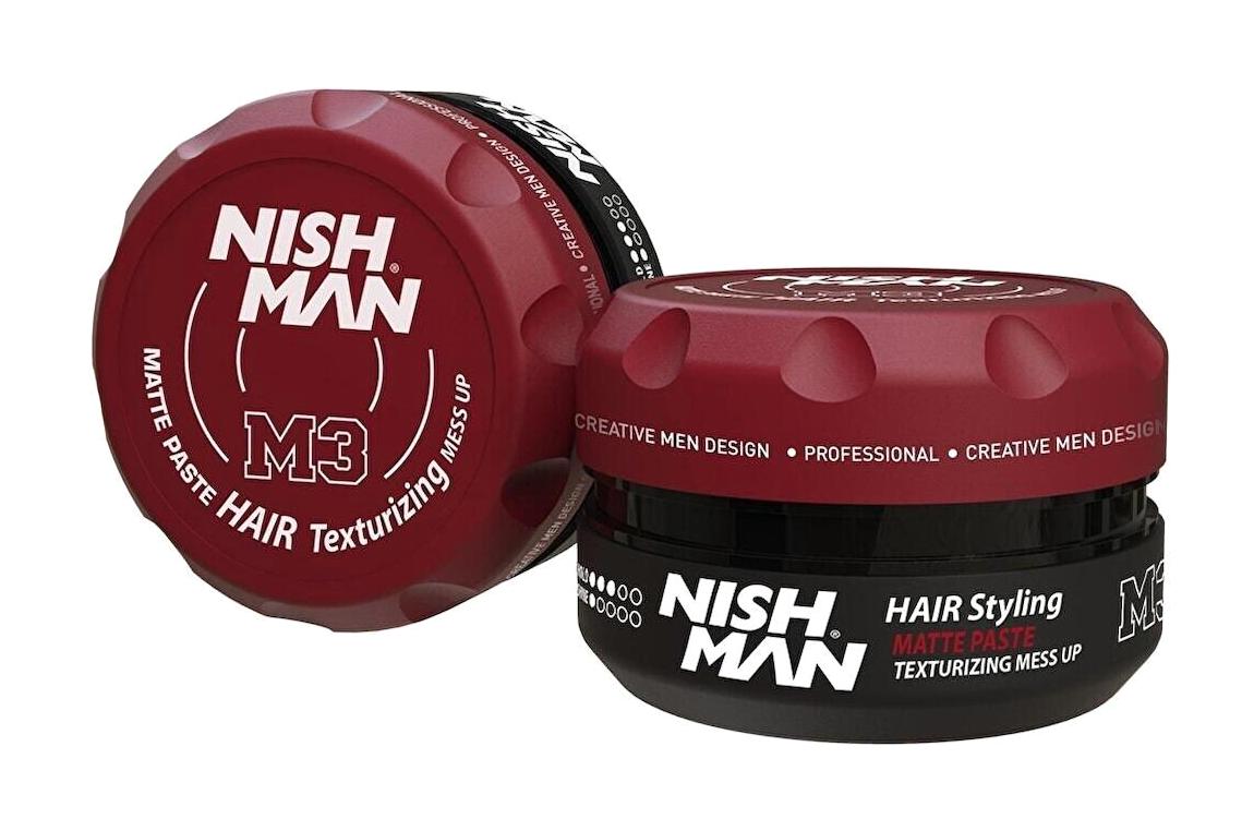 Nishman M3 Mat Krem Orta Keratinli 100 ml Wax