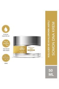 Asimeyz Somon Dna Krem Nemlendirici Tüm Ciltler Anti-Aging, Kırışıklık Giderici Boyun-Yüz Krem 50 ml