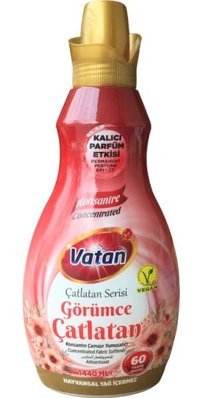 Vatan Görümce Çatlatan Konsantre 60 Yıkama Yumuşatıcı 1.44 lt