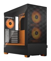 Fractal Design Fd C Por1A 06 RGB Siyah Dikey Mid Tower Oyuncu Bilgisayar Kasası