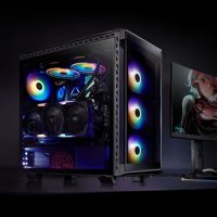 Xpg Battlecruiser RGB 4 Fanlı Siyah Dikey Mid Tower Oyuncu Bilgisayar Kasası