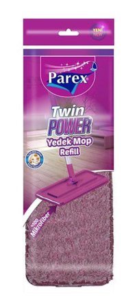 Parex Twin Orta Tekli Yedek Mop Mor