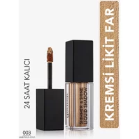 Flormar Shimmer & Shine Liquid Shadow No:001 Cashmere Gold Likit Işıltılı Stick Far Altın