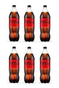 Coca Cola Zero Şekersiz Pet Kola 6x1.5 lt