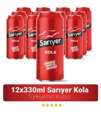 Sarıyer Kutu Kola 12x330 ml