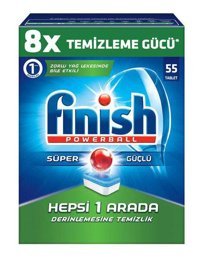 Finish Powerball Max Tablet Bulaşık Makinesi Deterjanı 55 Adet