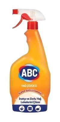 Abc Yağ Çözücü Sprey Mutfak Ve Banyo Temizleyici 750 ml