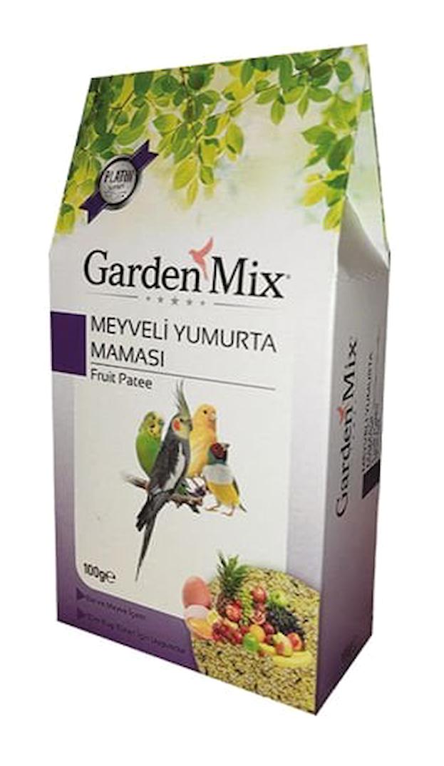 Garden Mix Kabuklu Meyveli - Yumurtalı Vitaminli Kuş Yemi 100 gr