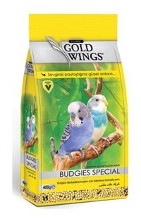 Gold Wings Kabuksuz Karışık Vitaminli Kuş Yemi 400 gr