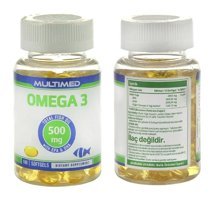 Multimed Yüksek Epa Dha Omega 3 Balık Yağı Kapsül 500 mg