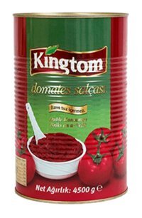 Kingtom Domates Salçası 6x4.5 kg