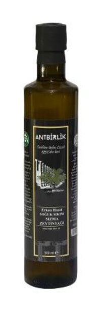 Antbirlik Polifenolsüz Cam Sızma Zeytinyağı 500 ml