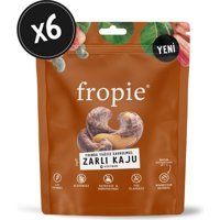 Fropie Zarlı Kavrulmuş Yağsız Tuzsuz Kaju 6x75 gr