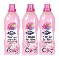 Gemi̇x Komşu Bayıltan Konsantre Gül 120 Yıkama Yumuşatıcı 3x1 lt