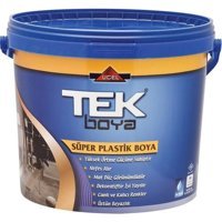 Tek Boya Süper Plastik Su Bazlı Plastik Mat İç Cephe Boyası 3.5 kg Bayrak Kırmızı