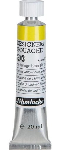 Schmincke 203 Tüp Sarı 20 ml Guaj Boya