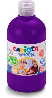 Carioca Yıkanabilir 500 ml Mor Parmak Boyası