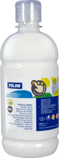 Milan 31610 500 ml Beyaz Parmak Boyası