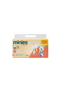 Minies Extra Large 6 Numara Cırtlı Bebek Bezi 62 Adet