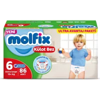 Molfix Anatomik Fit 6 Numara Külot Bebek Bezi 86 Adet