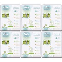 Sleepy Bio Natural 7 + Numara Organik Cırtlı Bebek Bezi 6x14 Adet