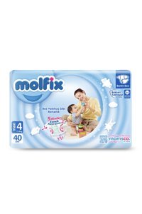 Molfix Maxi 4 Numara Cırtlı Bebek Bezi 40 Adet