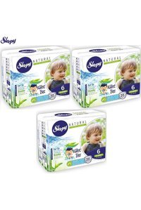 Sleepy Natural Ultra Hassas 6 Numara Organik Külot Bebek Bezi 60 Adet